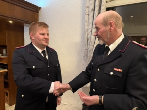 Felix Kahlke ist jetzt Oberfeuerwehrmann.